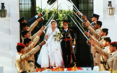 El rey Abdalá II de Jordania y la reina Rania, amor a primera vista