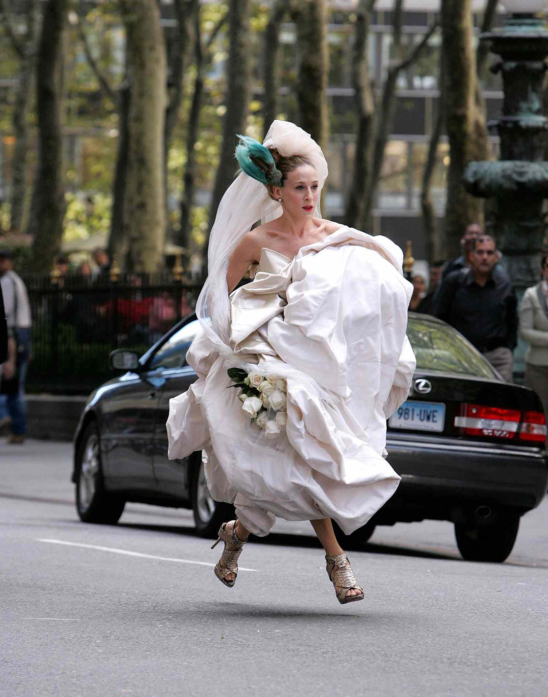 Carrie Bradshaw, de nuevo vestida de novia: ¡inspírate en ella!