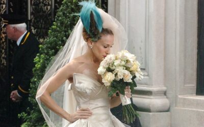 Carrie Bradshaw vuelve a lucir su mítico vestido de novia:  ¡inspírate en ella!
