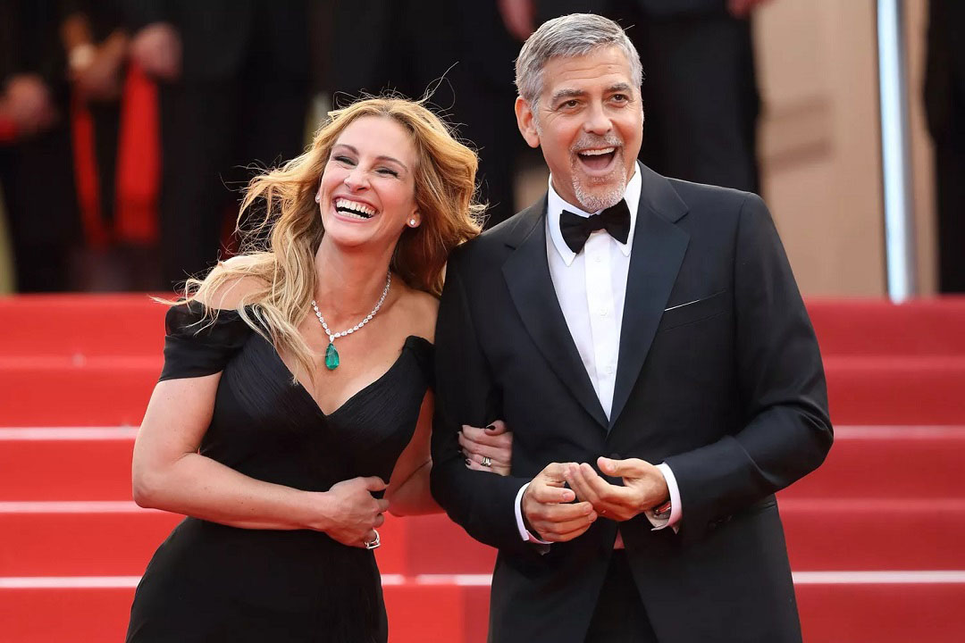 MIKE MARSLAND WIREIMAGE Clooney y Roberts